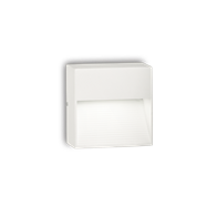 Ideal Lux Φωτιστικό Τοίχου Απλίκα Μονόφωτο Down AP1 115382 G9 max 1 x 28W Λευκό