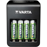 Varta Φορτιστής 4 Μπαταριών Ni-MH Μεγέθους AA/AAA/9V LCD Plug Charger+  Σετ με 4x AA 2100mAh
