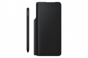 Samsung Flip Cover Galaxy Z Fold 3 5G Black & S Pen & PD Travel Charger