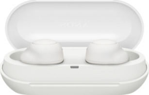 Sony In-ear Bluetooth Handsfree Ακουστικά με Αντοχή στον Ιδρώτα και Θήκη Φόρτισης WF-C500 Λευκά