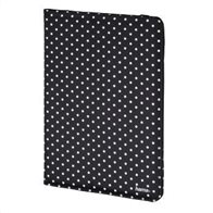 Hama 'Polka Dot' μαύρη θήκη για tablet και e-readers από 17, 78 cm (7") έως 20, 3 cm (8")