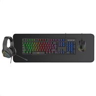 NOD 4-σε-1 Combo Σετ Gaming Πληκτρολόγιο με διακόπτες και RGB φωτισμό & Ποντίκι Platoon