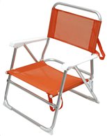 Campus Καρέκλα παραλίας αλουμινίου πορτοκαλί 141-2695-2