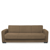 ARTELIBRE Καναπές Κρεβάτι Τριθέσιος HOMER Μπεζ 226x78x78cm