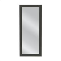 ArteLibre Καθρέπτης Τοίχου Gilbert Μοριοσανίδα/Γυαλί 105x45cm Ανθρακί