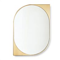 ArteLibre Καθρέπτης Τοίχου Μέταλλο 50x70x3.5cm Χρυσό