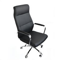 ArteLibre Καρέκλα Γραφείου Wishaw PU 75x63x112-120cm Μαύρο