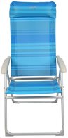 MyResort καρέκλα παραλίας αλουμινίου-μετάλλου γαλάζιο  text