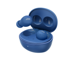 JVC Ακουστικά Earbuds True Wireless BT Gumy HAA6TAU Μπλε