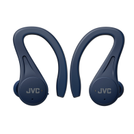 JVC In-ear Bluetooth Handsfree Ακουστικά με Θήκη Φόρτισης HA-EC25T-ΑU Μπλε