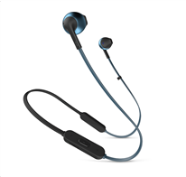 JBL Bluetooth Ακουστικά In-Ear Tune 205 Μπλέ