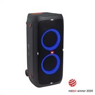 JBL Ηχείο με Λειτουργία Karaoke Φώτα και Ροδάκια PartyBox 310 Μαύρο