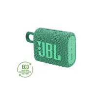 JBL GO3 Eco, Portable Bluetooth Speaker, Waterproof IP67, (Green)