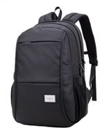 Arctic Hunter τσάντα πλάτης 20005-BK laptop αδιάβροχη μαύρη