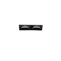 Ideal Lux Downlight Φωτιστικό Χωνευτής Τοποθέτησης Πολύφωτο Lika FI2 Trimless 206202 6W Μαύρο