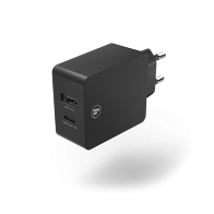 Hama Φορτιστής Τοίχου USB-C, Power Delivery (PD) / Qualcomm®, 30W, Μαύρος