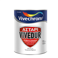 Vivechrom Aδιάβροχο ακρυλικό αστάρι διαλύτη Vivedur 1lt