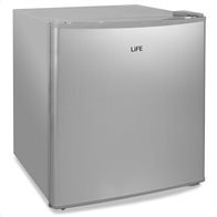 LIFE Ψυγείο Mini Bar 45L, σε ασημί χρώμα. LIFE SUITE Silver
