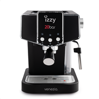 Izzy Μηχανή Espresso 1100W Πίεσης 20bar Venezia με δοχείο 1.2lt