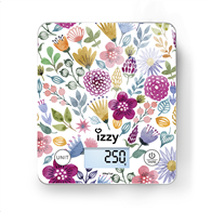 Izzy Ψηφιακή Ζυγαριά Κουζίνας Floral 10Kg IZ-7007