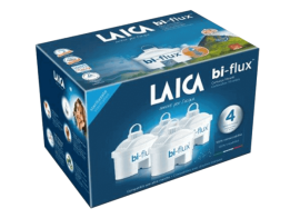 Laica Ανταλλακτικό Φίλτρο Νερού για Κανάτα από Ενεργό Άνθρακα Bi-Flux Universal 4τμχ