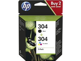 HP 304 Ink Cartridge Combo 2-Pack
