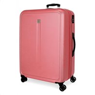 Roll Road βαλίτσα μεσαία expandable ABS 68x48x27cm σειρά Camboya Light Pink