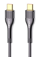 LDNIO καλώδιο USB-C σε USB-C LC651C 65W 1m γκρι