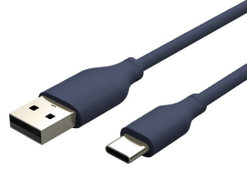 CABLETIME καλώδιο USB-C σε USB CT-CMAMN1 15W 480Mbps 2m μπλε
