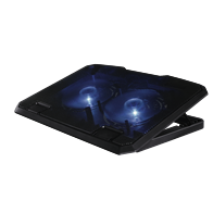 Hama Βάση Laptop Cooler 15.6" Μαύρο με δυο ανεμιστήρες