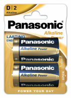PANASONIC αλκαλικές μπαταρίες Alkaline Power D/LR20 1.5V 2τμχ
