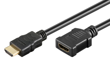 GOOBAY καλώδιο προέκτασης HDMI 61313 Ethernet 4K 18Gbit/s 5m μαύρο