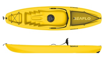 Seaflo,Kayak, Μονοθέσιο, κίτρινο