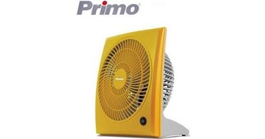 Primo Ανεμιστήρας Box Fan 35W με Διάμετρο 23cm 15729 Κίτρινο