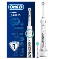 Oral-B Ηλεκτρική Οδοντόβουρτσα Επαναφορτιζόμενη Zebra White Teen για 13+ Ετών