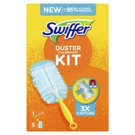 SWIFFER Duster kit - 1 Λαβή + 5 Ανταλλακτικά φτερά ξεσκονίσματος - 80719589