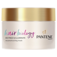 Pantene Pro-V Hair Biology Μάσκα De-frizz & Illuminate 160ml - 81752293