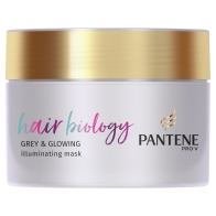 Pantene Pro-V Hair Biology Μάσκα Grey & Glowing 160ml - 81752295