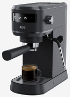 AEG Αυτόματη Μηχανή Espresso 1450W Πίεσης 15bar Μαύρη