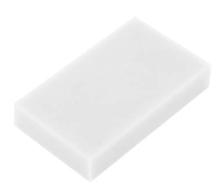 Σφουγγάρι καθαρισμού 97-026 μελαμίνης 7x2x12cm λευκό