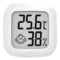 Μίνι ψηφιακό θερμόμετρο & υγρασιόμετρο CX-0726 λευκό