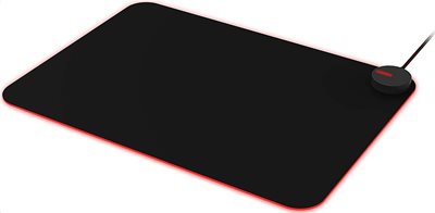 AOC Agon AM700 Gaming Mouse Pad Medium 357mm με RGB Φωτισμό 357x256x13mm Μαύρο