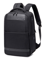 ARCTIC HUNTER τσάντα πλάτης B00498 με θήκη laptop 15.6" μαύρη