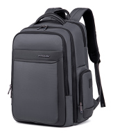 ARCTIC HUNTER τσάντα πλάτης B00544 με θήκη laptop 17" 40L USB γκρι