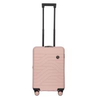 B|Y. Be Young. Be Bric's. Βαλίτσα trolley καμπίνας expandable 37x55x23/27cm σειρά Ulisse Pearl Pink