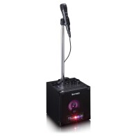 Lenco BTC-070BK ηχείο Bluetooh 8W για Karaoke με stand μικροφώνου