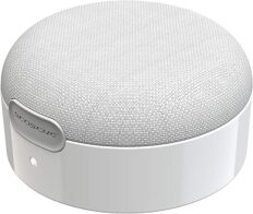 SCOSCHE boomCAN Portable Wireless Speaker with Built-in Magsafe - White