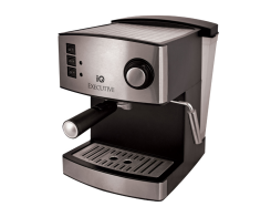 IQ Μηχανή Espresso 850W Πίεσης 15bar Ασημί CM-170 EX