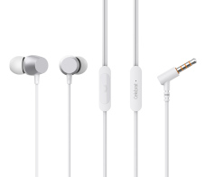 Celebrat Ακουστικά με Μικρόφωνο D10 3.5mm 1.2m Λευκά