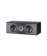 MAGNAT MONITOR S12C 2-WAY COMPACT CENTER SPEAKER WITH DOUBLE BASS, BLACK